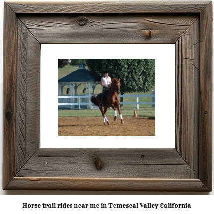 horse trail rides near me in Temescal Valley, California